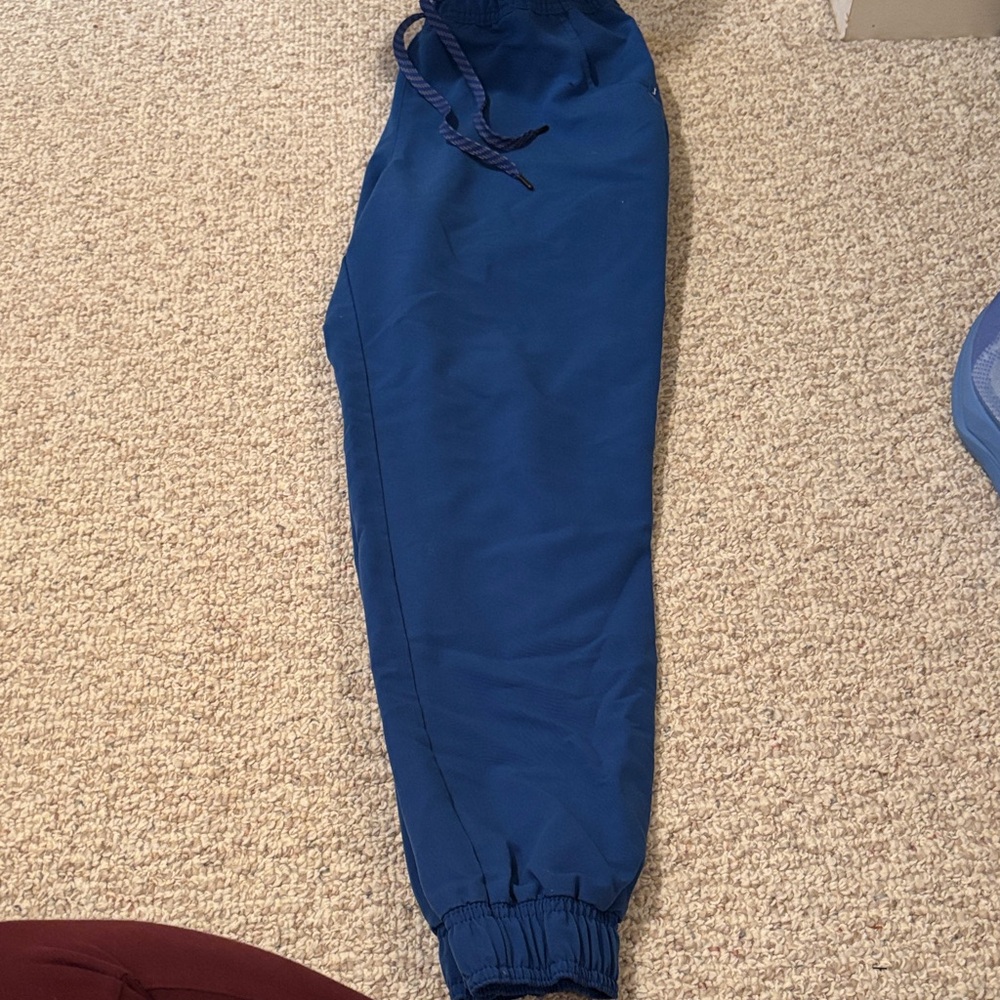 Jaanuu Women’s Blue Scrub Jogger Pants